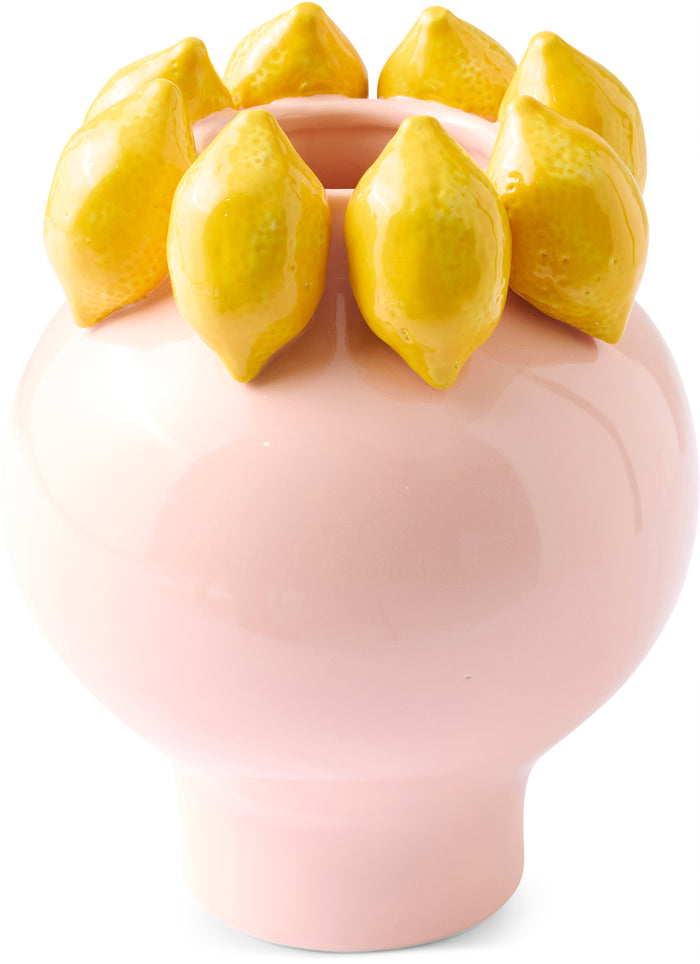 Lemon Spritz Vase