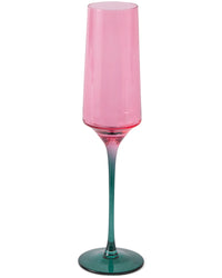 Isle Of Pink Champagne Glass 2P Set