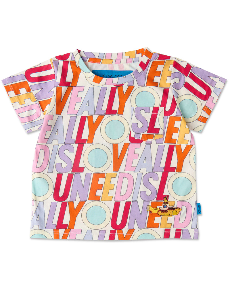 Kip&Co x The Beatles All You Need Is Love Organic Cotton T-Shirt