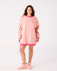 Cupcake Sprinkle Sherpa Adult Oversized Bedtime Sweater