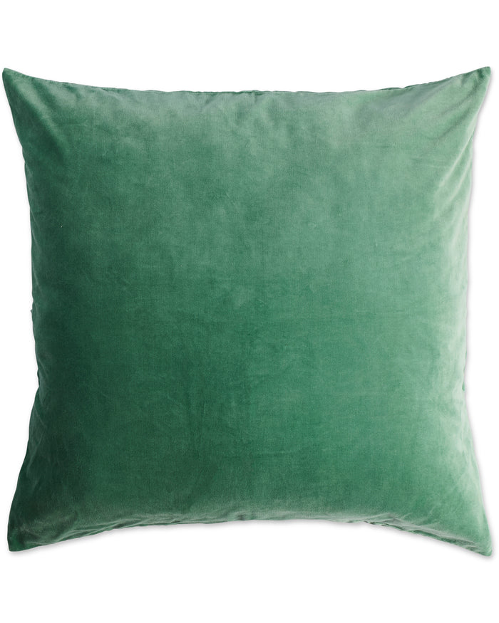 Pistachio Velvet European Pillowcases