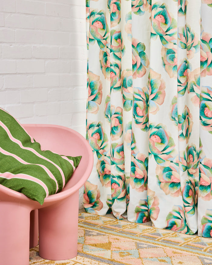 Big Beauty Floral Curtain Panel