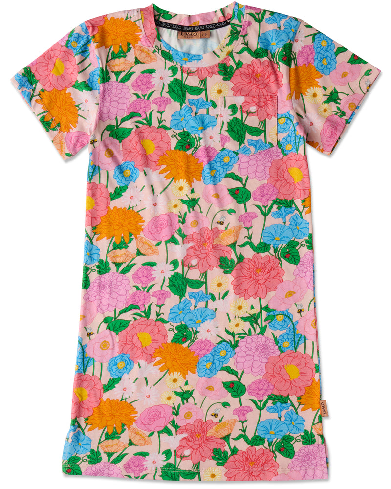 Follow The Sun Kids Organic Cotton Short Sleeve Nightie