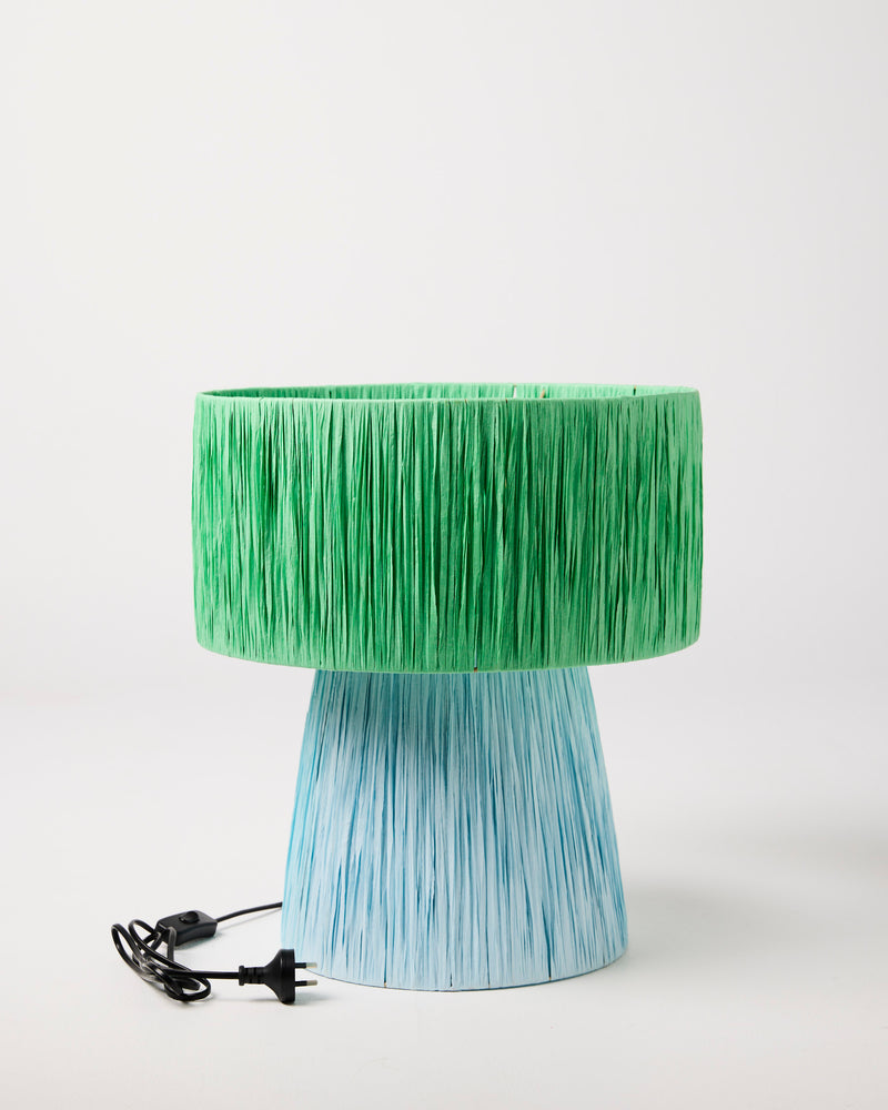 Maui Raffia Lamp