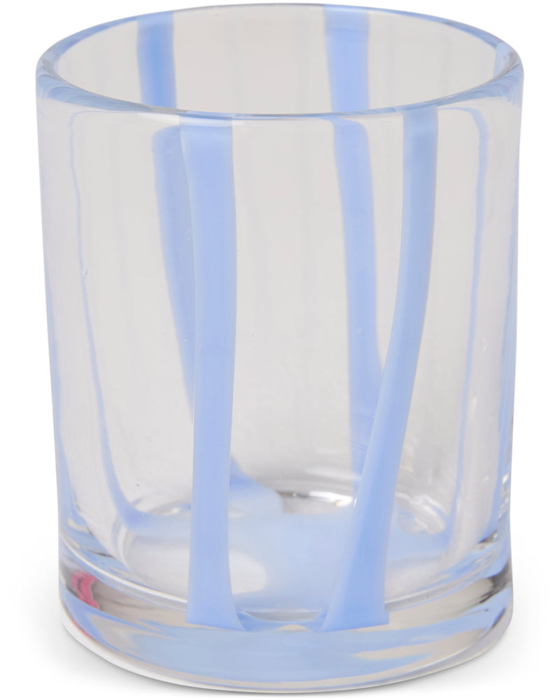 Ahoy Stripe Tumbler Glass 2P Set