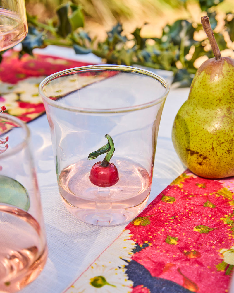 Cherry On Top Carafe & Glass