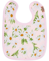 Sweet Daisy Organic Cotton Bib