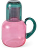 Isle Of Pink Carafe & Glass