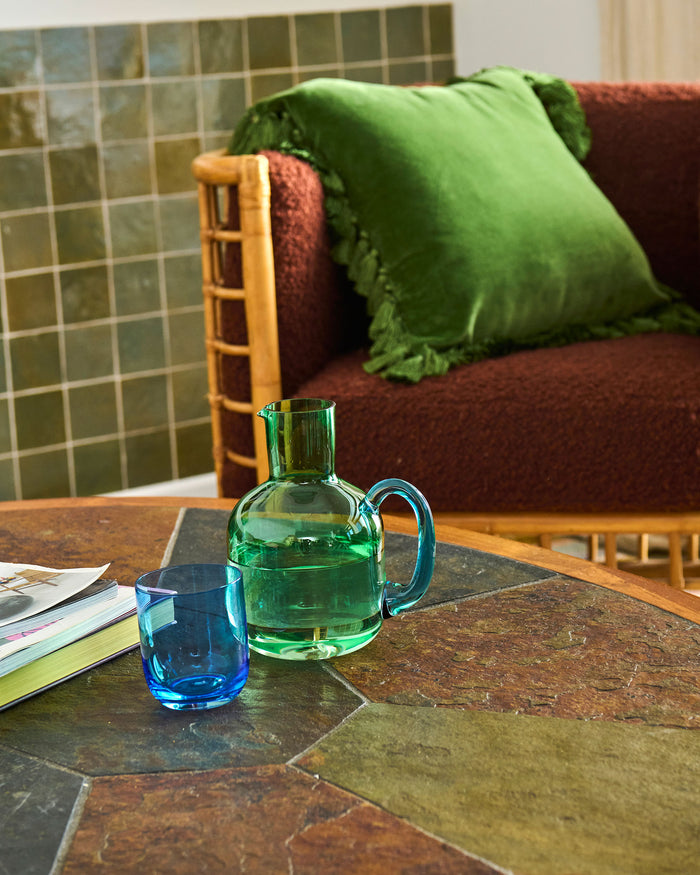 Pistachio Crush Carafe & Glass