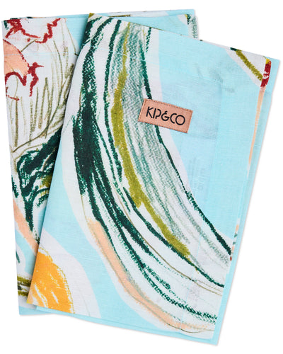 Somerset Blue 4P Napkin Set