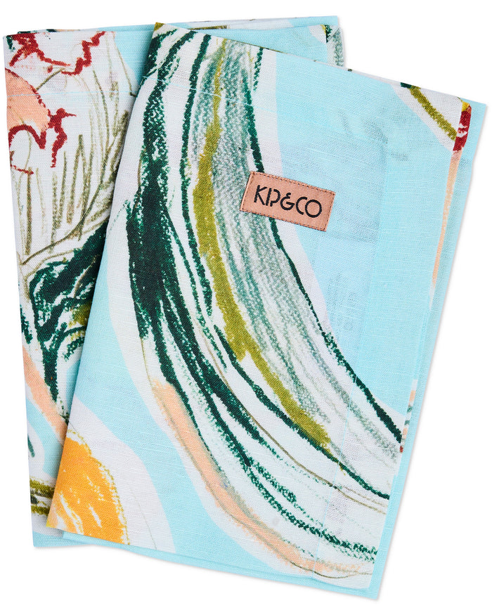 Somerset Blue 4P Napkin Set