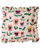Pretty Pansy Frill Upholstery Cushion
