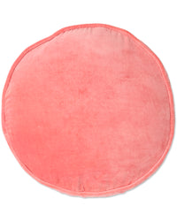 Peach Blossom Velvet Pea Cushion