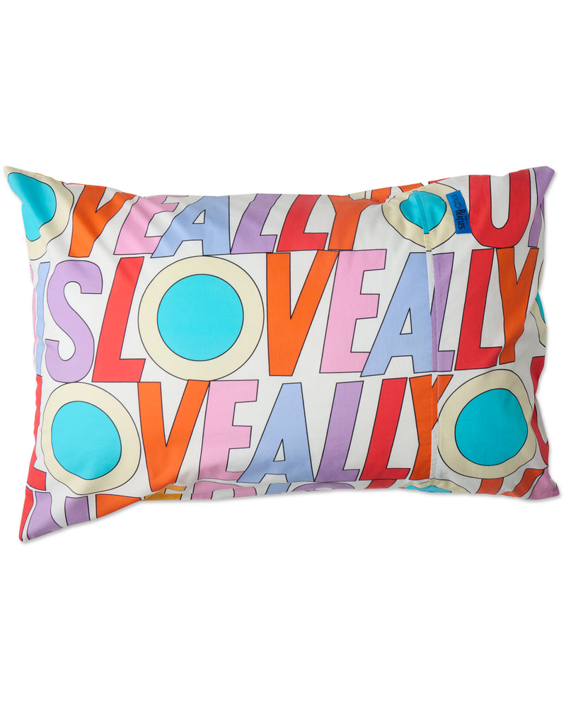 Kip&Co x The Beatles All You Need Is Love Organic Cotton Pillowcases