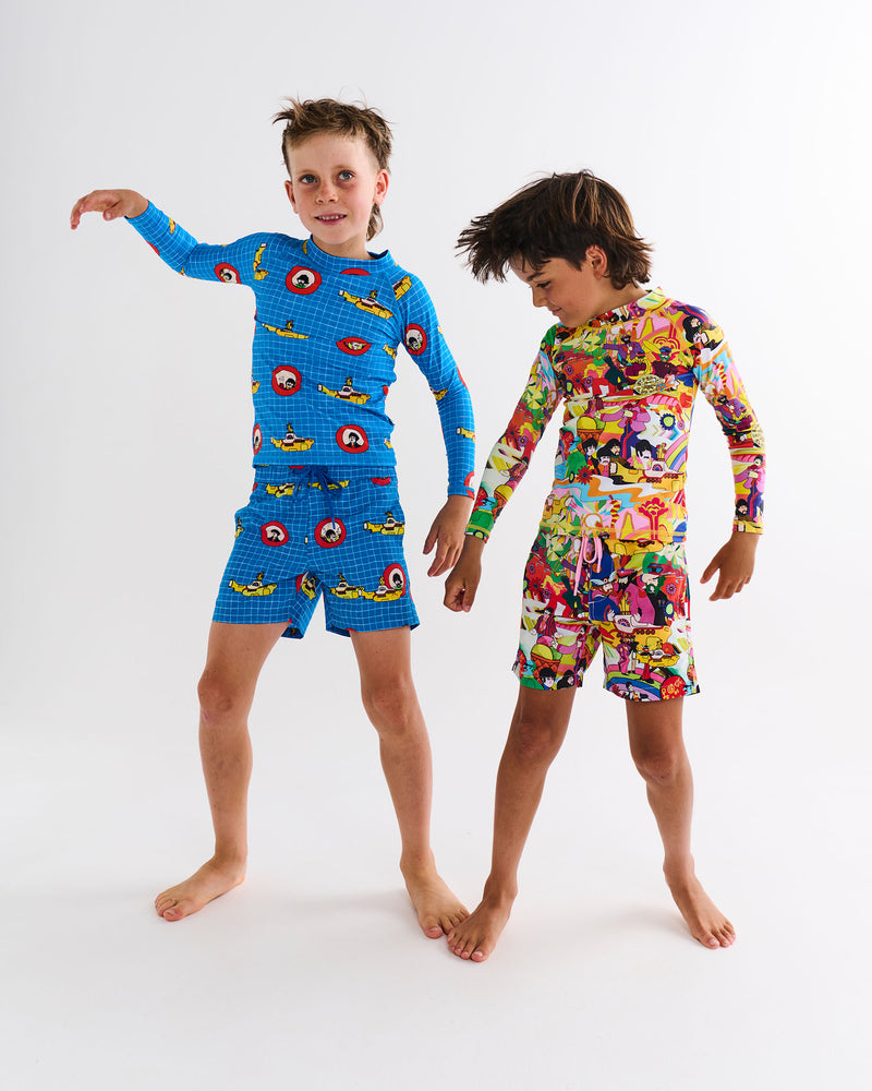 Kip&Co x The Beatles Yellow Submarine Boardies