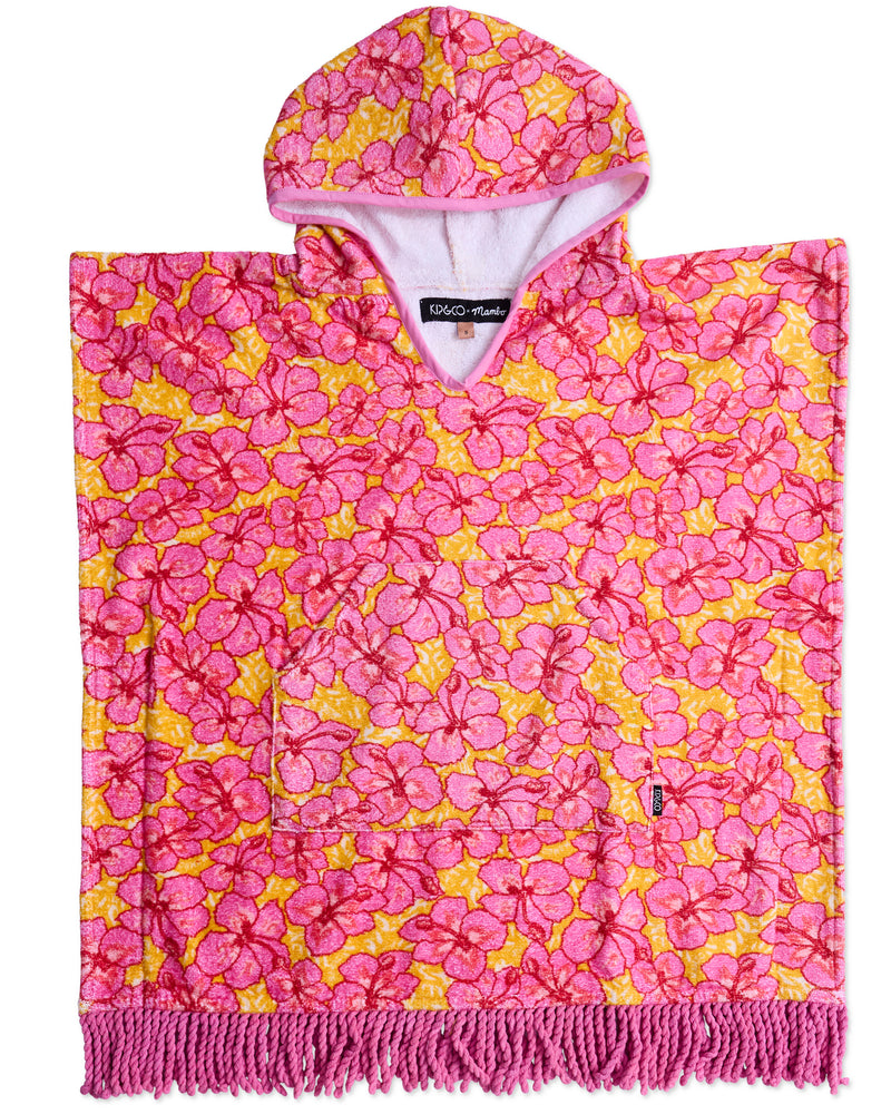 Kip&Co x Mambo Funshine Coast Printed Kids Terry Poncho