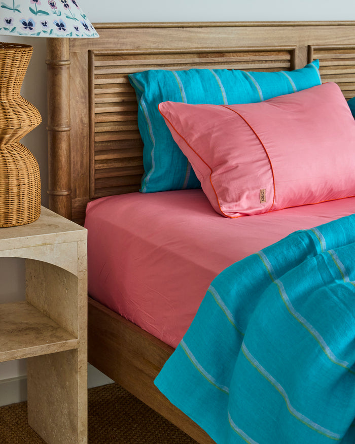 Glow In Sweet Crush Bamboo Cotton Fitted Sheet