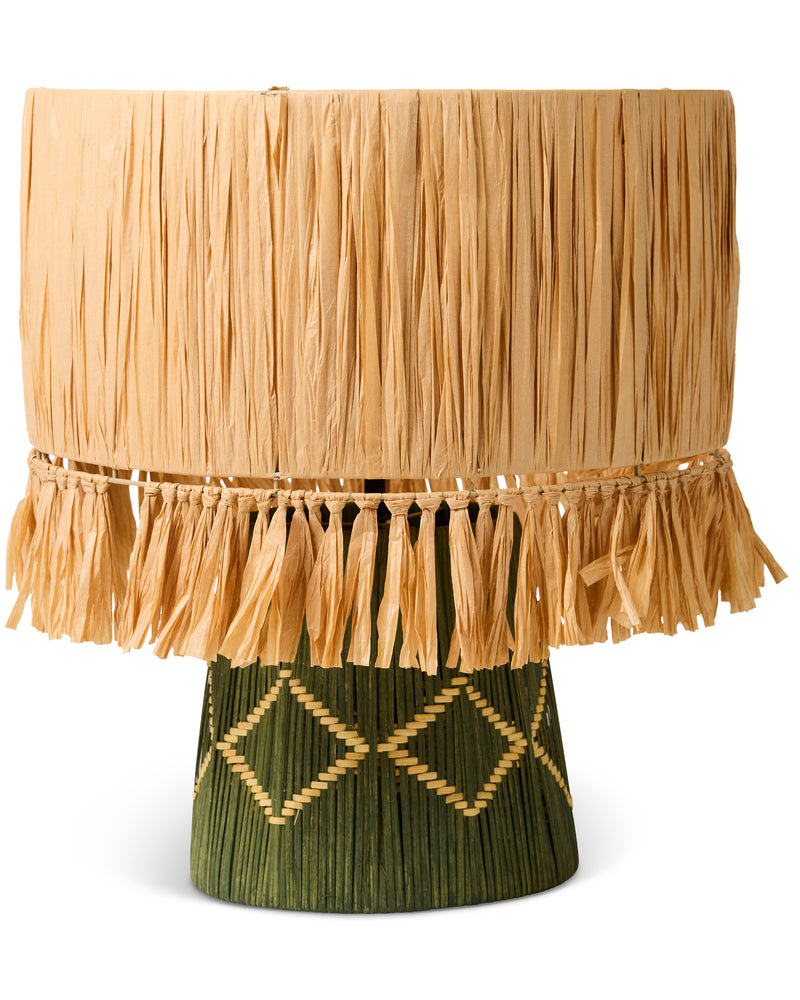 Kokomo Raffia Lamp