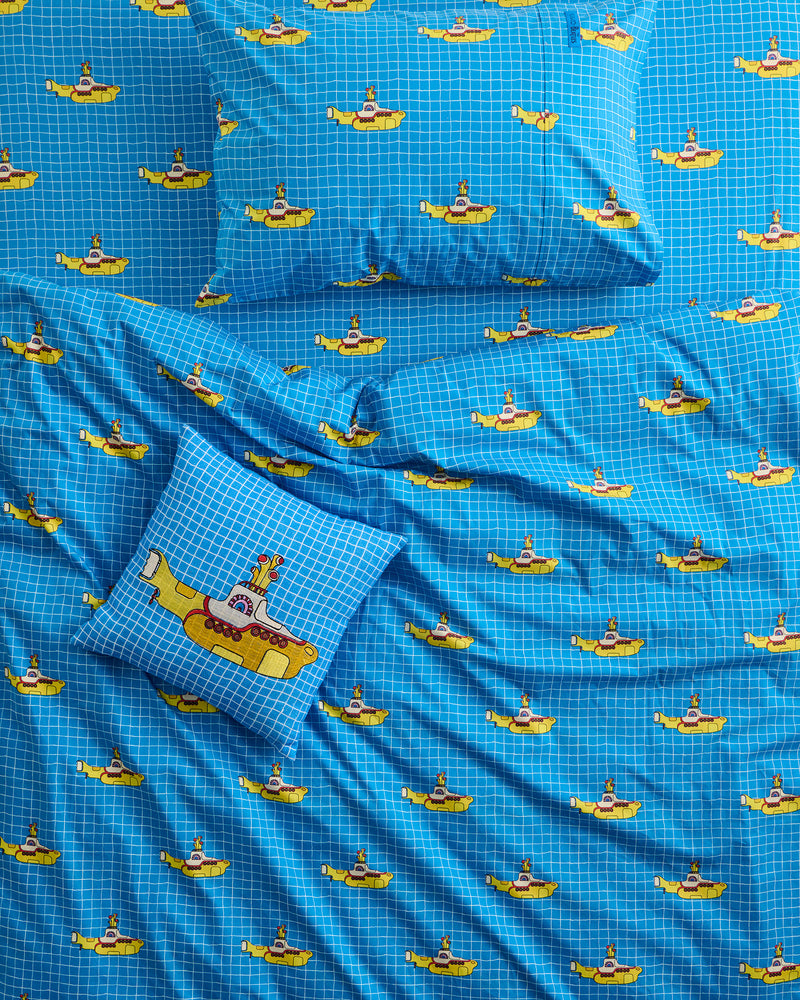 Kip&Co x The Beatles Yellow Submarine Organic Cotton Pillowcase