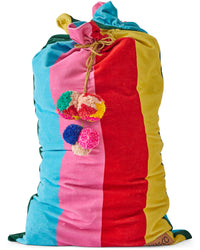 Rainbow Joy Velvet Santa Sack