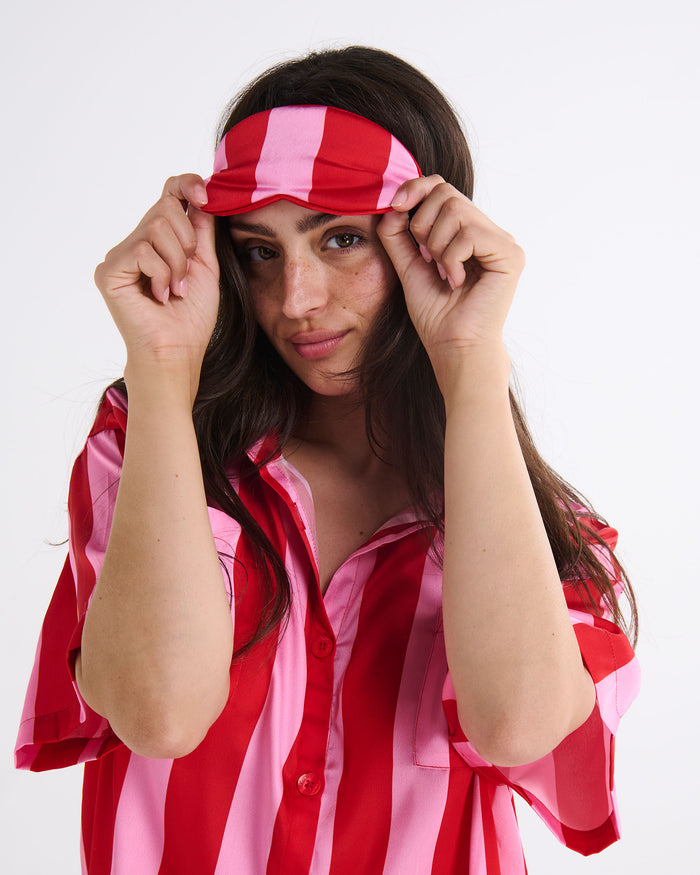 Santa Baby Eco Satin Eye Mask