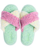 Fairy Bread Sherpa Adult Slippers