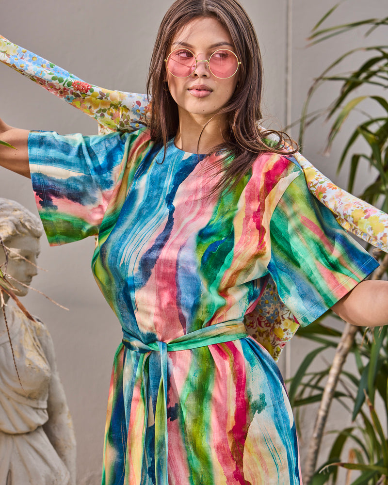 Kip&Co | Colour Stream Adult Organic Cotton Everyday Dress - 10