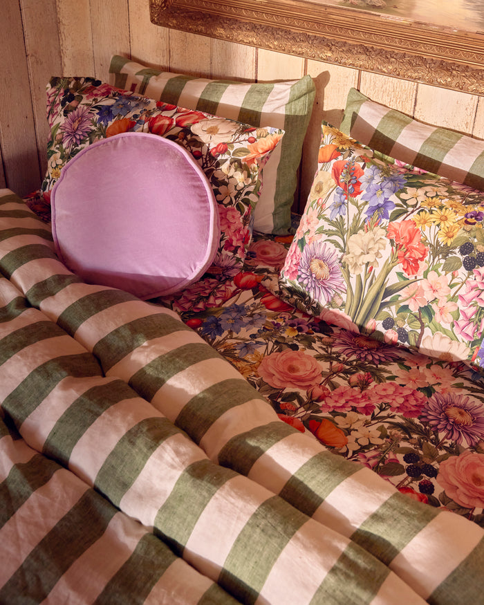 Cottage Garden Organic Cotton Pillowcases