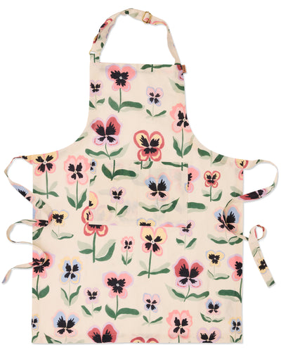 Pretty Pansy Apron