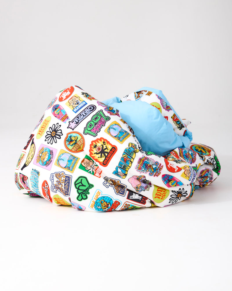Kip&Co x Mambo Sticker Club Organic Cotton Quilt Cover