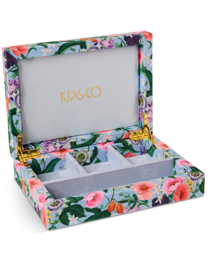 Spring In The Air Velvet Jewellery Box Small