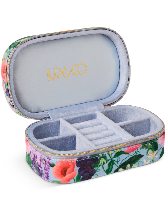 Spring In The Air Travel Velvet Jewellery Box