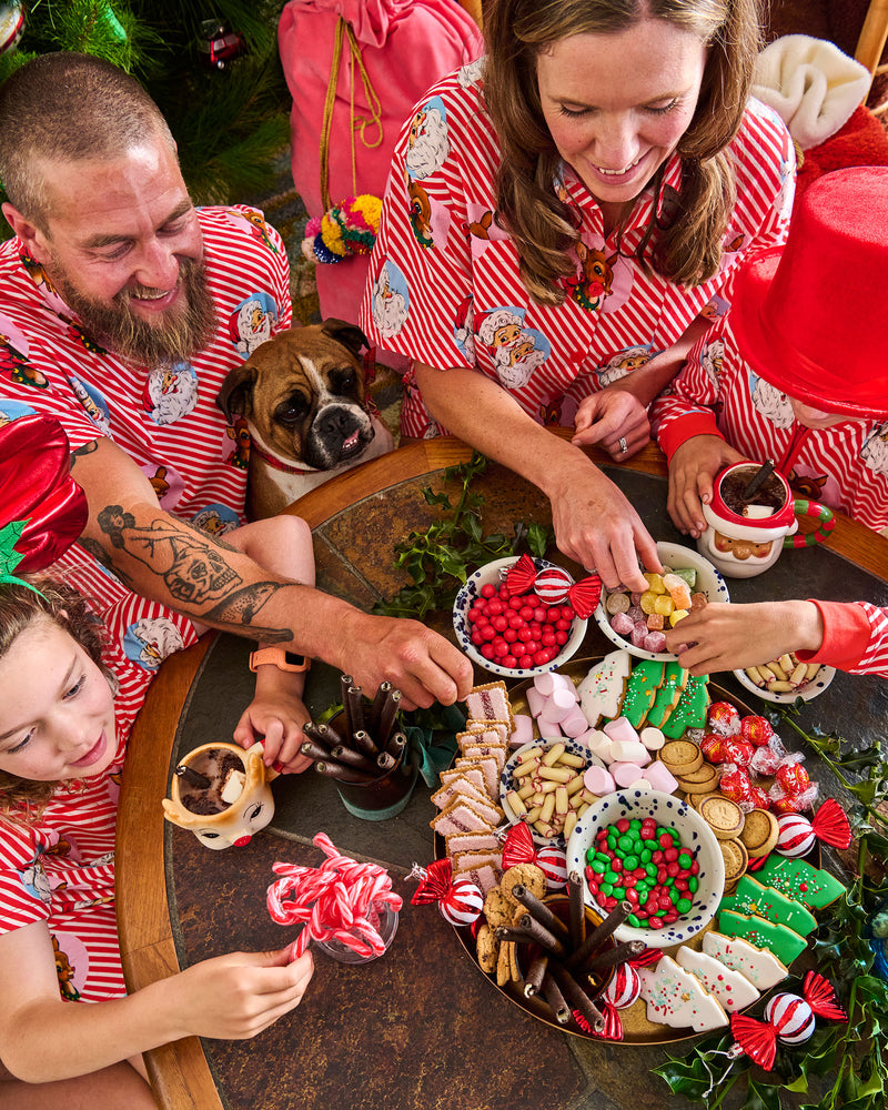 Rudolph and Santa Mug 2P Set