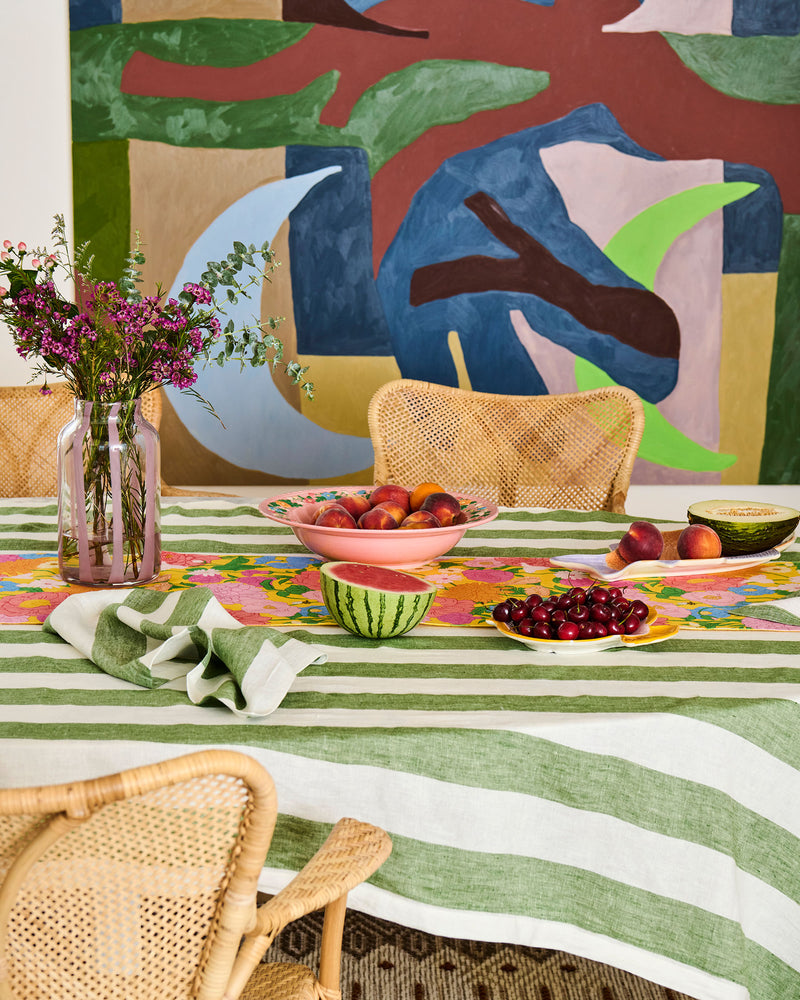 Follow The Sun Yellow Table Runner