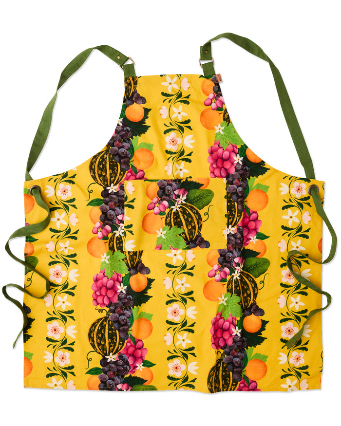 Garden Of Plenty Canvas Apron