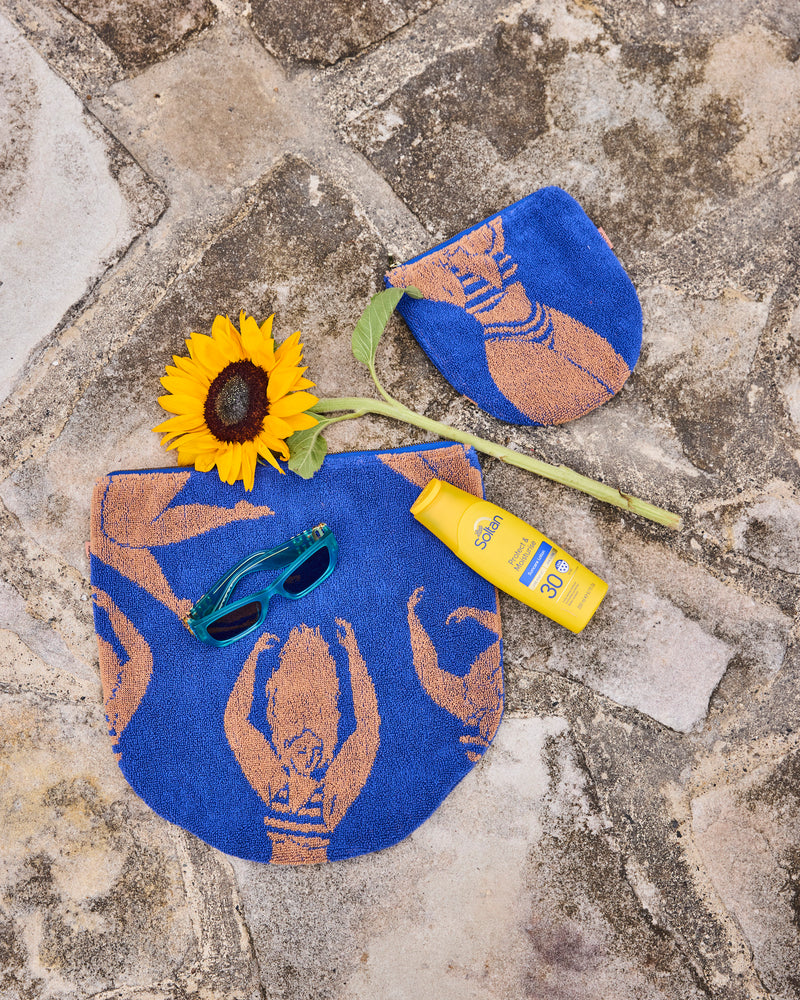 Sun Kissed Terry Beach Carry All Pouch