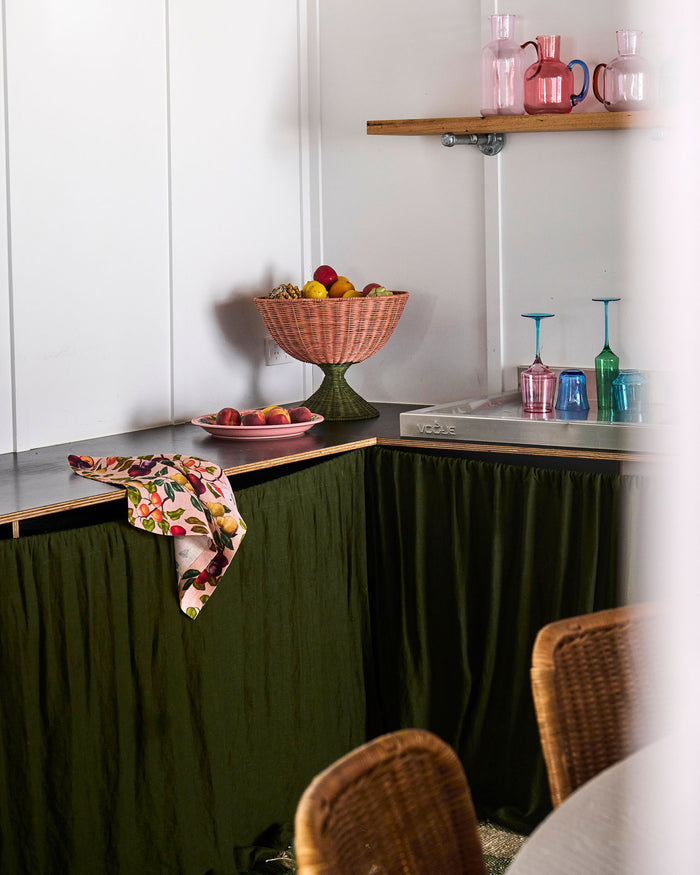 Portofino Rattan Fruit Bowl Stand