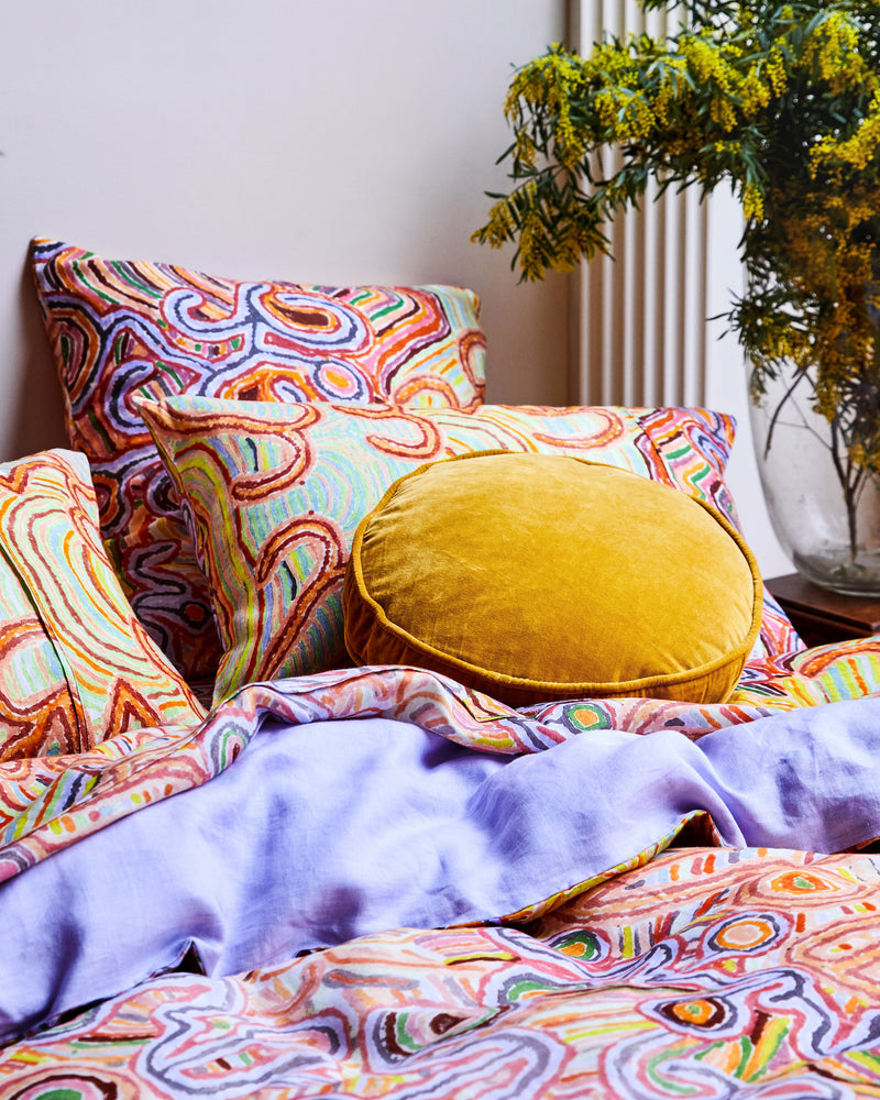 Ngayuku Ngura Organic Cotton European Pillowcases