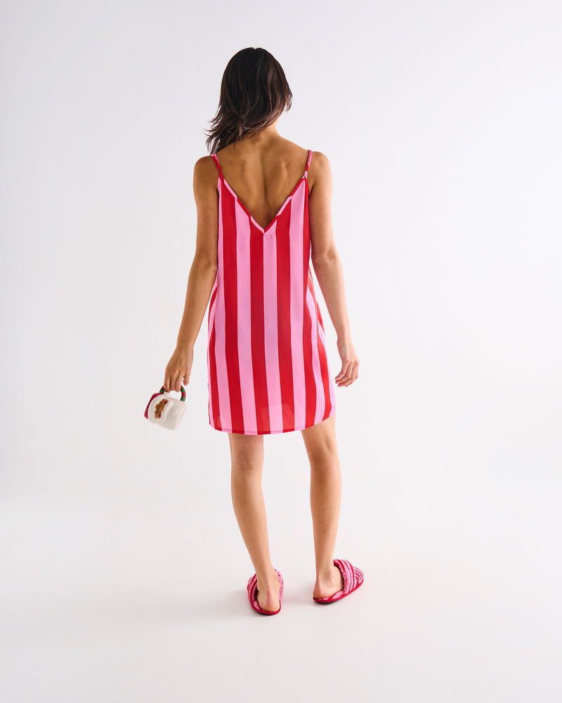 Santa Baby Adult Eco Satin Cami Nightie