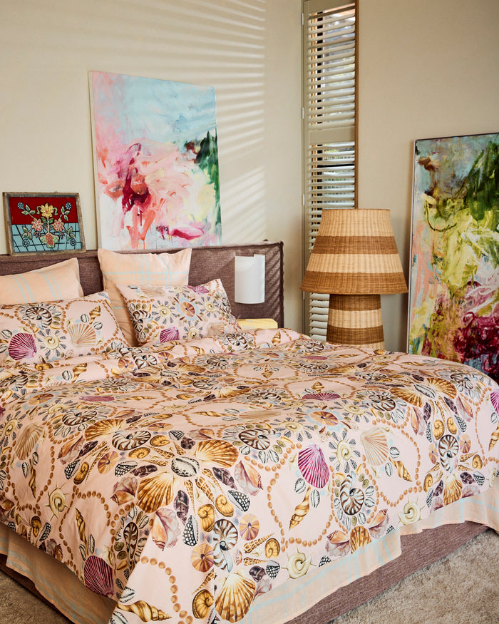 Costa Pink Organic Cotton Pillowcases