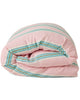 Tickled Pink Stripe Linen Quilt Cover