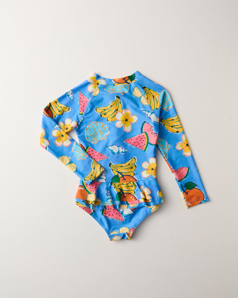 Paradise Found Long Sleeve Bathers