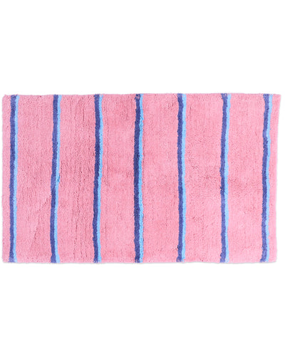 Blushing Stripe Bath Mat
