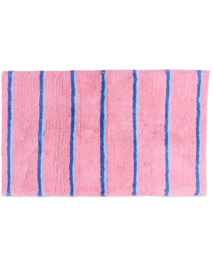 Blushing Stripe Bath Mat
