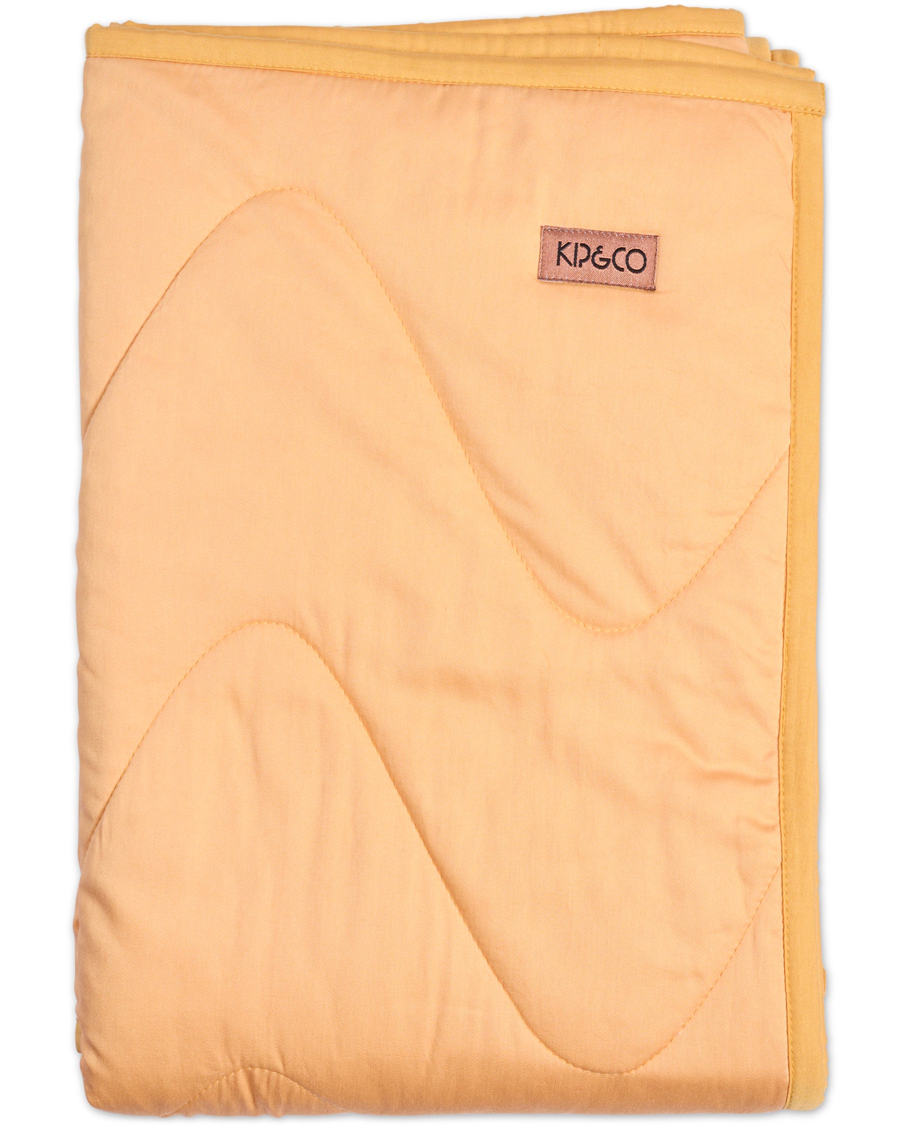Glow In Yellow Bamboo Cotton Quilted Cot Bedspread – Kip&Co