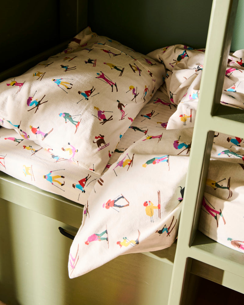 Snow Bunnies Flannelette Quilt Cover