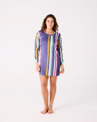 Tangier Days Adult Organic Cotton Long Sleeve Nightie