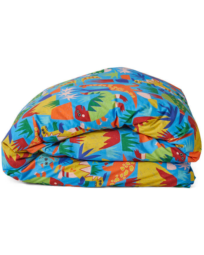 Dinosaur Roar Organic Cotton Quilt Cover