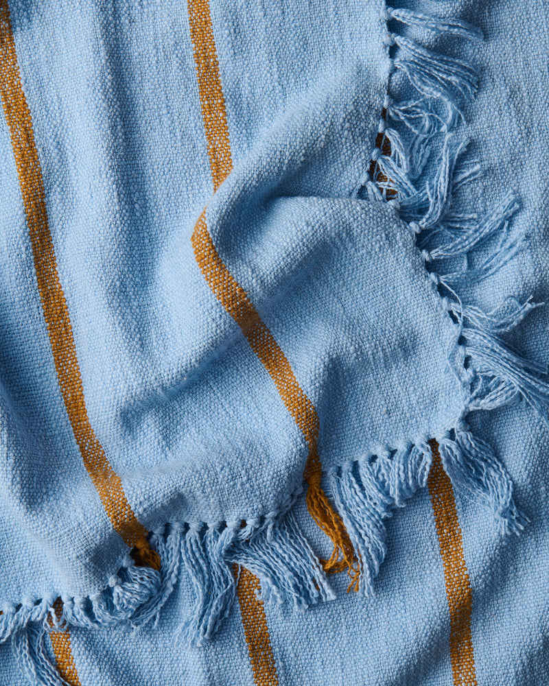 Como Stripe Woven Throw