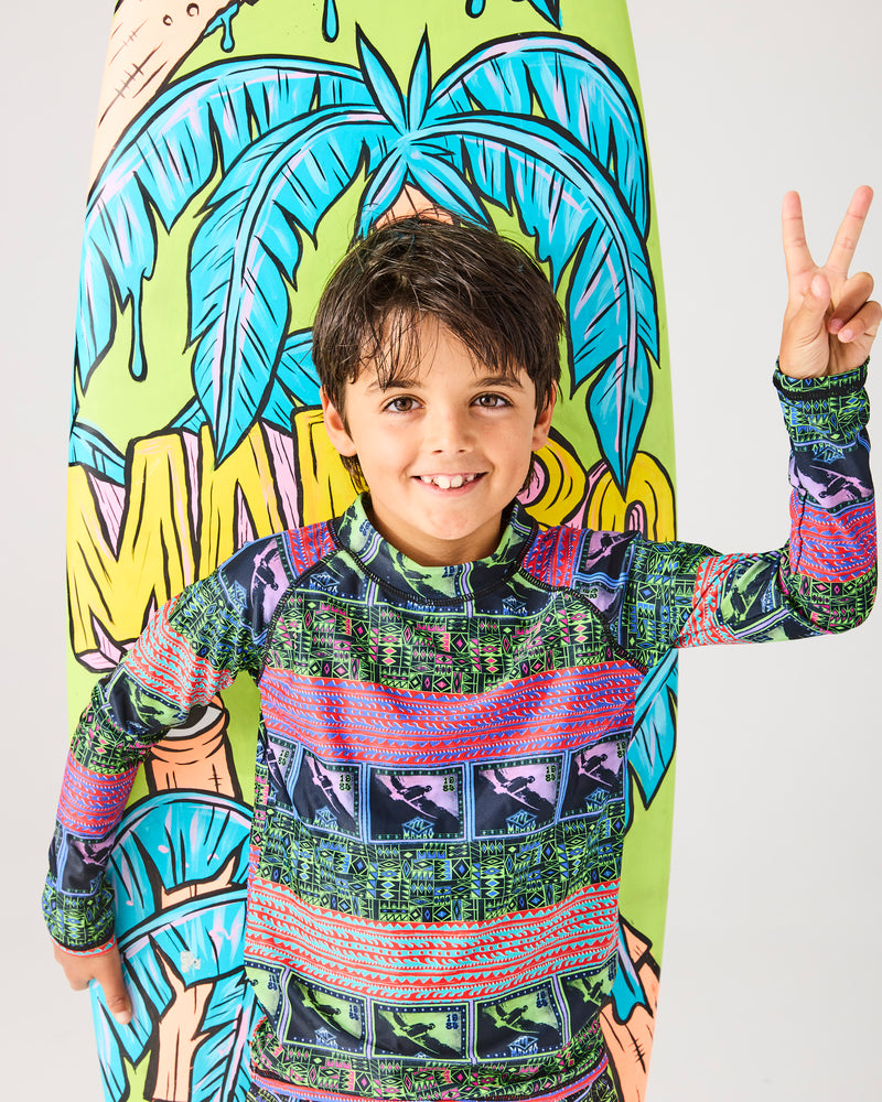 Kip&Co x Mambo Froth Lord Rash Vest